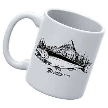 Fishing Mountain Coffee Mug